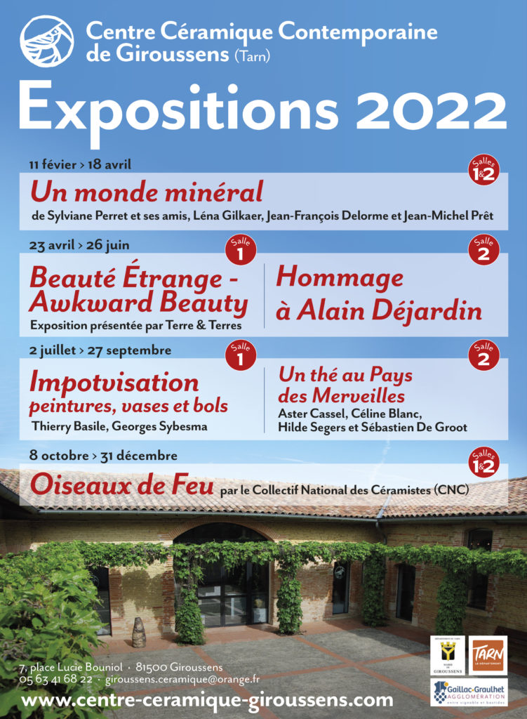 Affiche exposions 2022